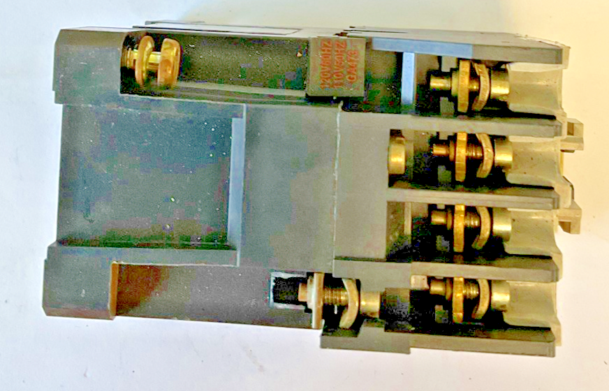 ALLEN BRADLEY 509-T0D CONTACTOR SER.B SZ.00 600VAC