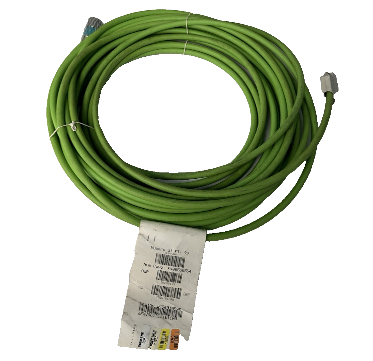 SIEMENS 6FX8002-2EQ10-1CA0 ENCODER CABLE 20M CABLE