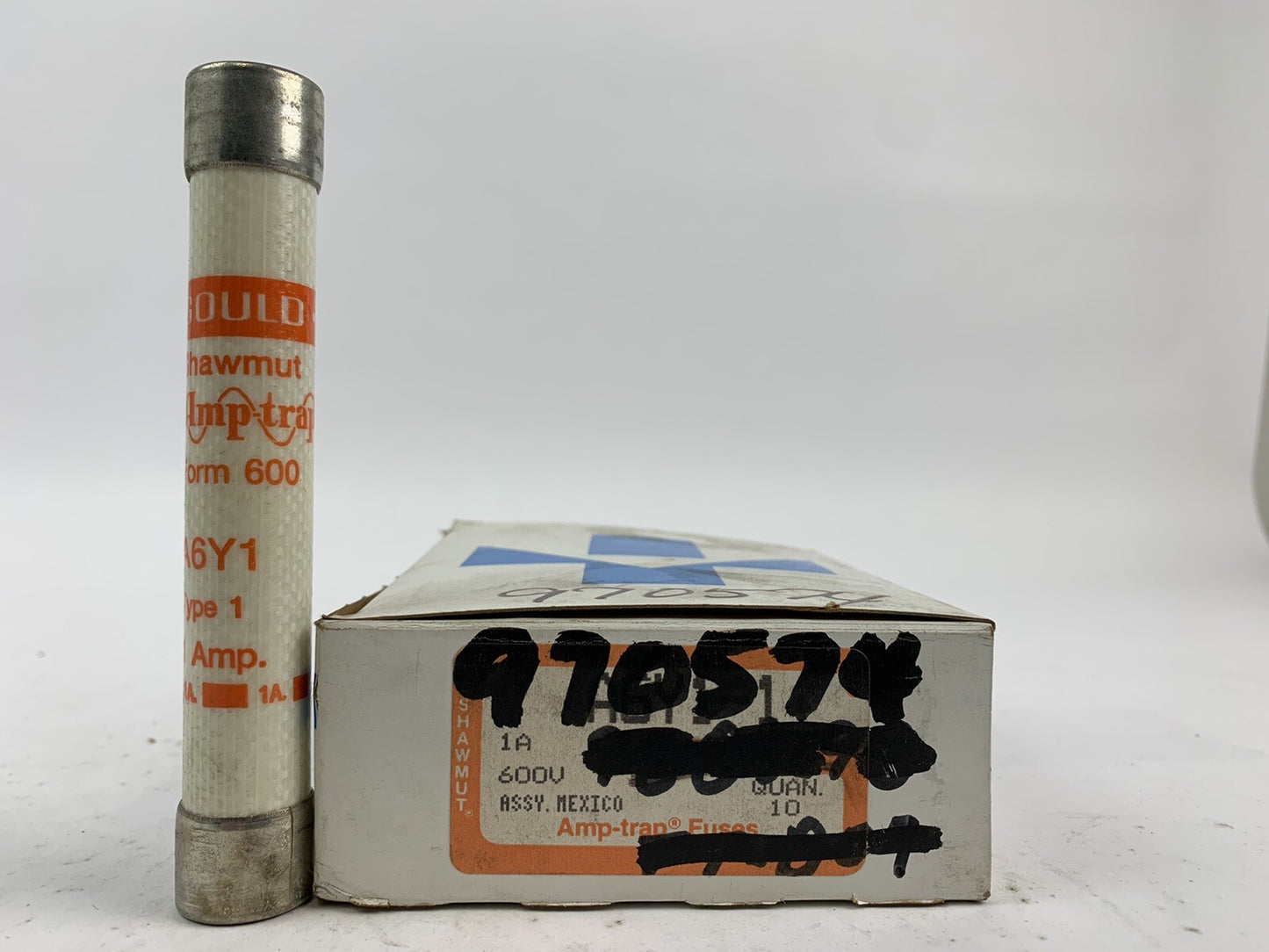 Gould Shawmut Amp-trap A6Y1 Type 1 1A 600VAC Fuse "Lot of 10"
