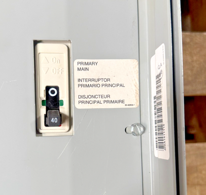 EATON P48G28T1518CUB MINI POWER CENTER PRIM.480V SEC.280Y/120 15KVA 60HZ REV.00