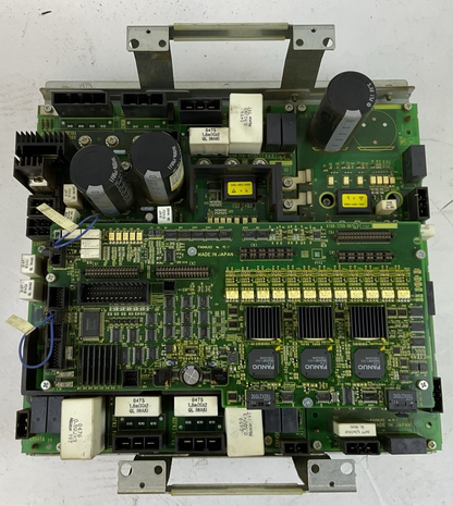 FANUC A06B-6107-H002 AC SERVO AMPLIFIER A20B-2101-0230/06C A16B-3200-0610/13F