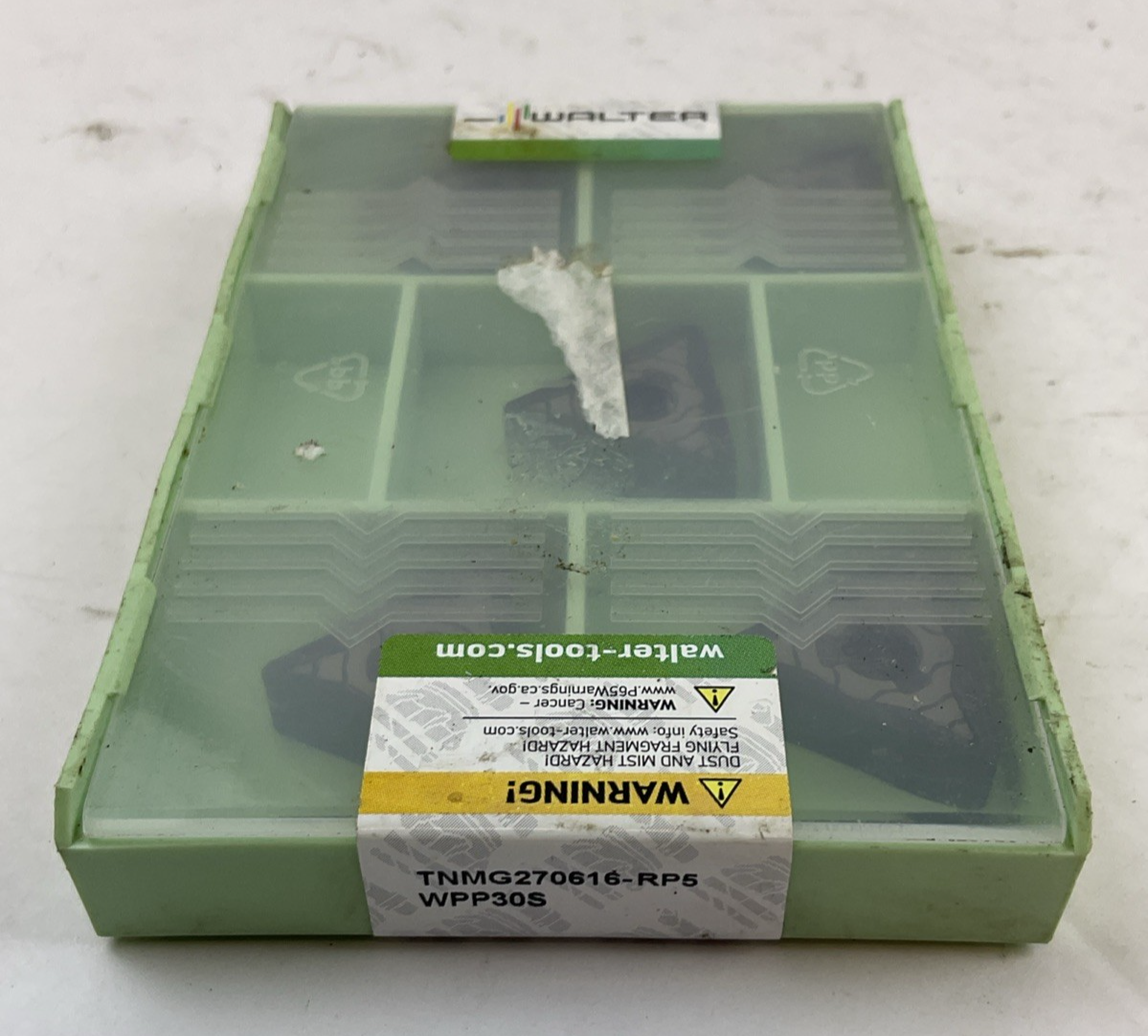 WALTER TNMG270616-RP5 WPP30S TNMG544-RP-5 CARBIDE INSERT TIGER-TEC (BOX OF 5)