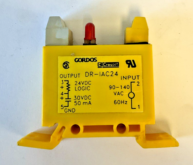 GORDOS DR-IAC24 SOLID STATE RELAY 30VDC 140VAC 60HZ ***LOTOF3***