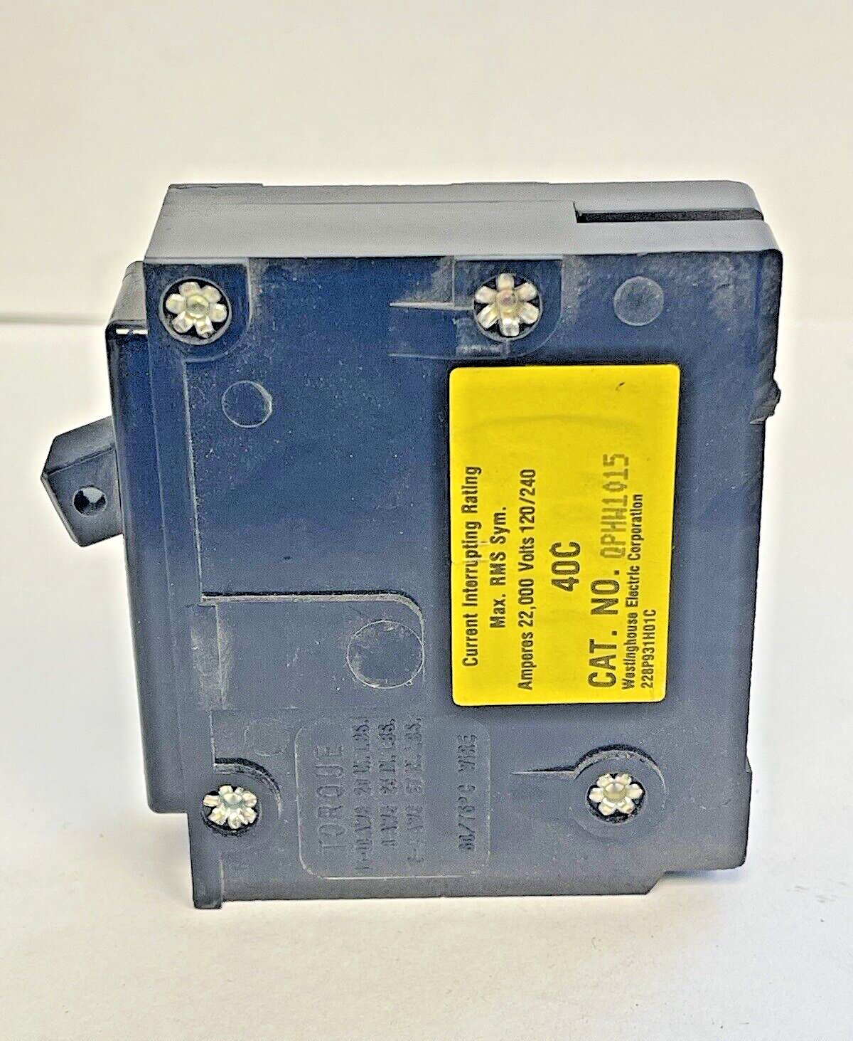 CUTLER-HAMMER / WESTINGHOUSE - QPHW1015 - 15A/1 POLE/240 VAC/QUICKLAG -NEW