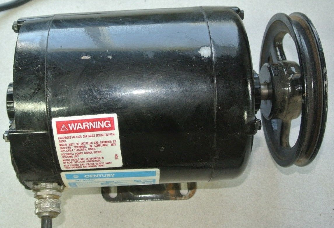 CENTURY 8-104666-0 ELECT MOTOR - 1725 RPM, 115V, 60Hz, 1-PH, 1/4HP, 3.8A, F661