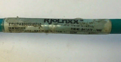 WOODHEAD ERWPAB3002M010 QUICK CHANGE CABLE, ULTRA-LOCK D-CODE M12 USIP