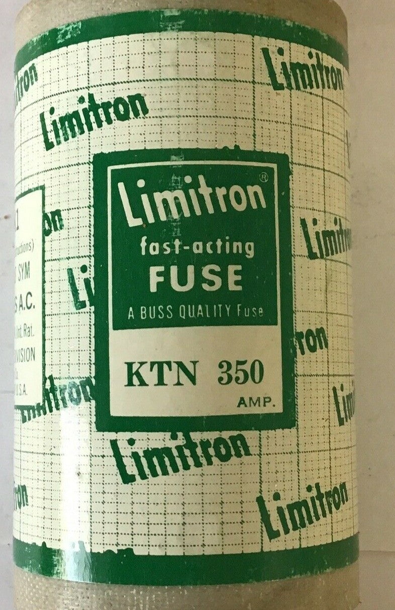 LIMITRON KTN 350 FAST-ACTING FUSE CLASS K1 250VAC 350A***LOTOF3****