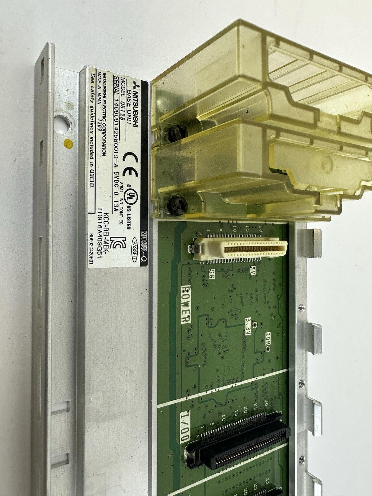 MITSUBISHI Q612B BASE CHASSIS 12 SLOT RACK Q SERIES PLC MELSEC Q612B