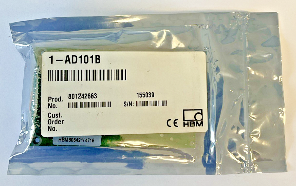 HBM 1-AD101B CONTROL CARD 801242663