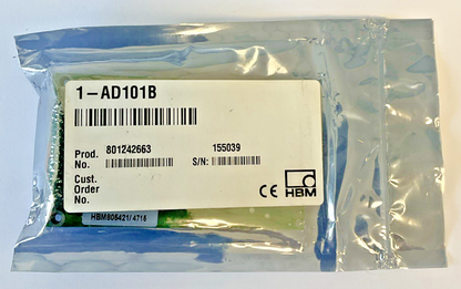 HBM 1-AD101B CONTROL CARD 801242663