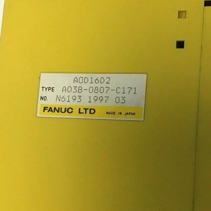 FANUC A03B-0807-C171 MODULE AOD16D2