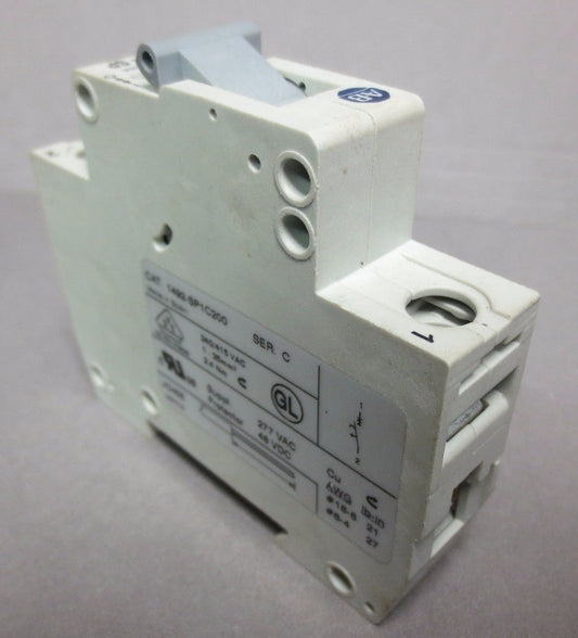 ALLEN-BRADLEY 1492-SP1C200 Ser. C CIRCUIT BREAKER, 20A