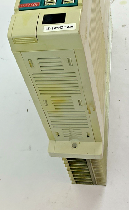 MITSUBISHI MDS-CH-V1-20 SERVO DRIVE UNIT 2KW 648V H/W VER.K 240HZ 4.6A