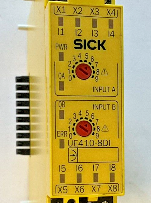 SICK UE410-8DI3 SAFETY RELAY EXPANSION MODULE 6026139