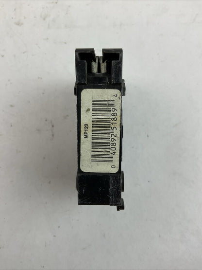 CROUSE-HINDS MP120 1POLE 20AMP 120/240VAC TYPE MP-C CIRCUIT BREAKER