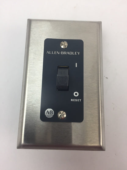 ALLEN BRADLEY 600-TQX4 MANUAL MOTOR STARTER SER B
