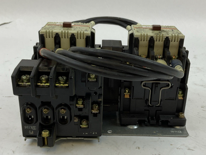 FUJI REVERSING STARTER SC35AA SC-2N 600VAC 3PH 15HP 60AMP THERMAL OVERLOAD RELAY