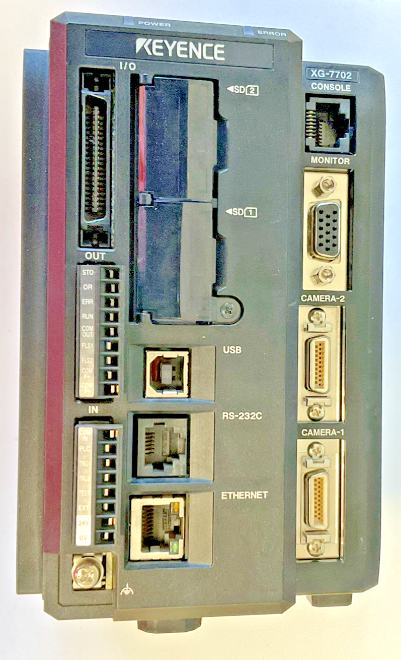 KEYENCE XG-7702 MULTI-CAMERA IMAGING CONTROLLER ETHERNET