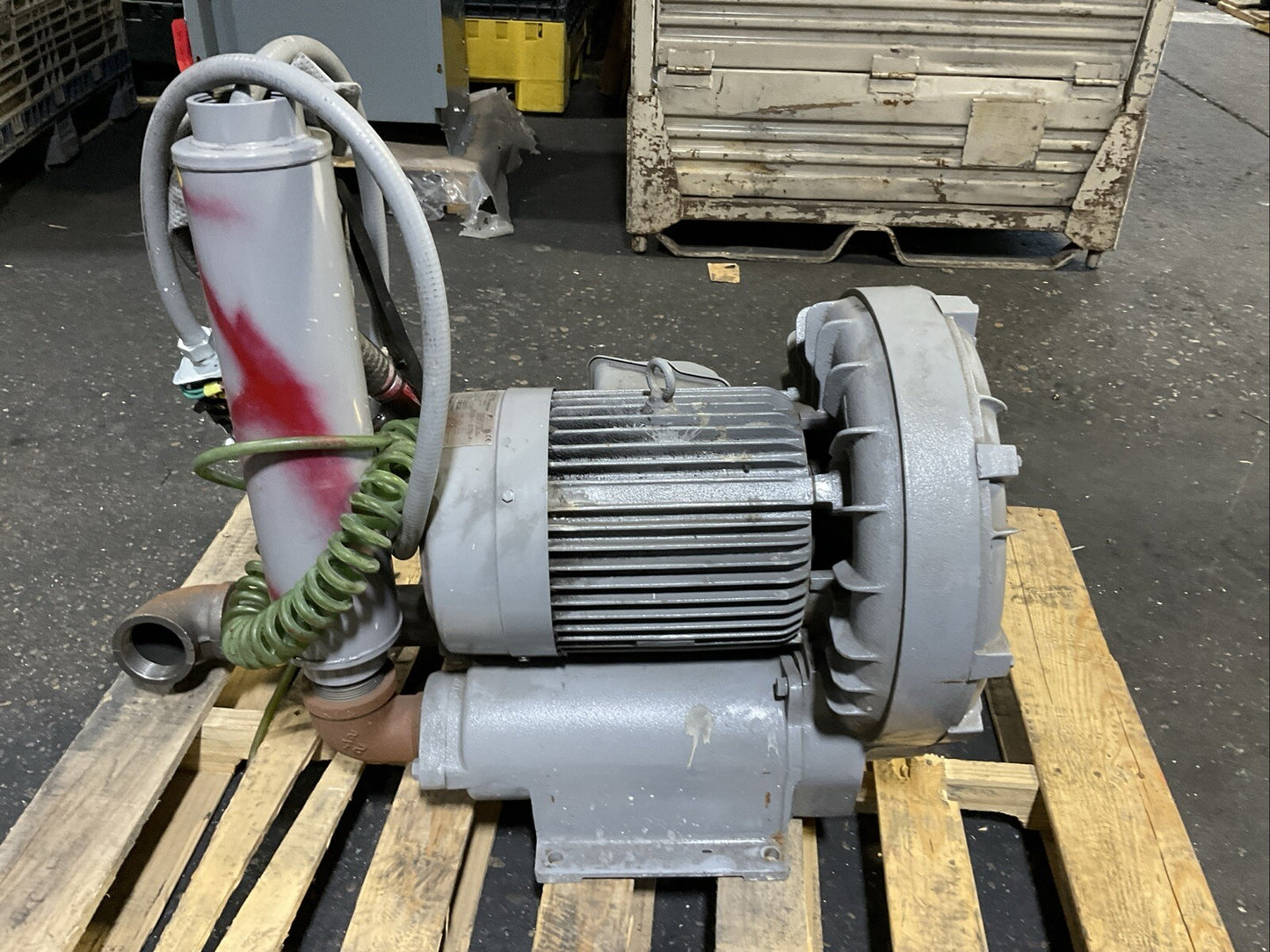FUJI ELECTRIC VFC804A-7W RING COMPRESSOR 3PH 2POLE 50/60HZ 460V 10HP