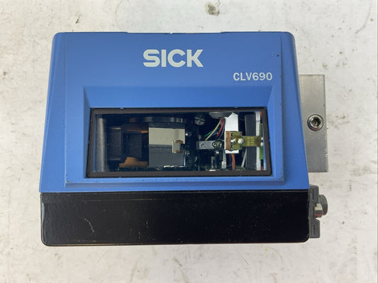SICK CLV690-0000 1056600 18...30VDC 15W MOUNT BARCODE SCANNER