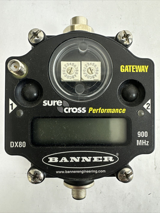 BANNER DX80P9T6S-P GATEWAY SURE CROSS PERFORMANCE 900MHz