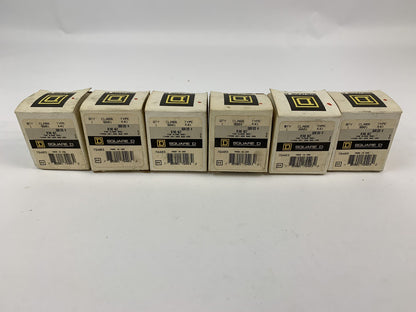 Square D 9001 K41 Series H Ring Nut "Lot of 6"