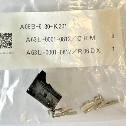 FANUC A06B-6130-K201 CONNECTOR A63L-0001-0812***LOTOF2***