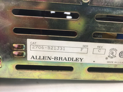 ALLEN BRADLEY 2706-B21J31 DIGITAL MESSAGE DISPLAY