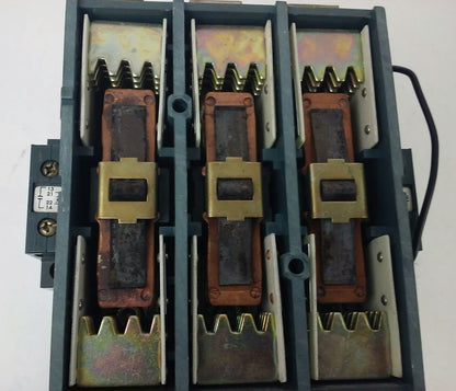 STROMBERG OKYM-05G21, CONTACTOR, 3PH, 600V, 200HP, 350A, 160KW, 125V COIL, USED