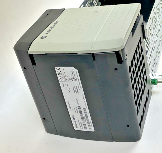 ALLEN BRADLEY 1756-PA72/C POWER SUPPLY W/ 1756-A13 13 SLOT RACK
