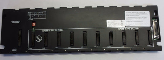 GE FANUC IC693CHS392J BASE 10-SLOT EXPANSION EMI ENHANCED