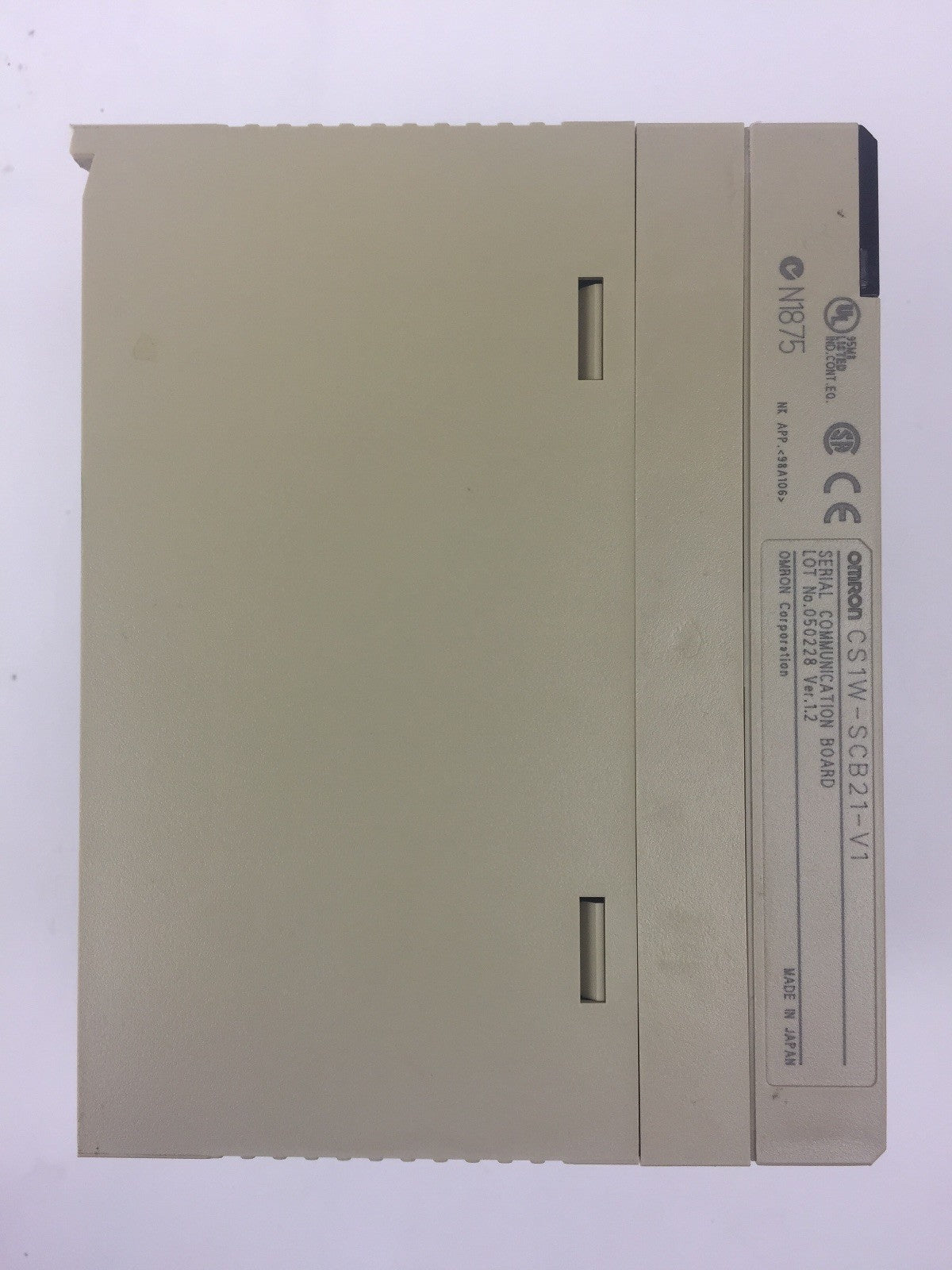OMRON SYSMAC CS1G-CPU42H CPU UNIT / MODULE + CS1W-SCB21-V1 SERIAL COMM. BOARD