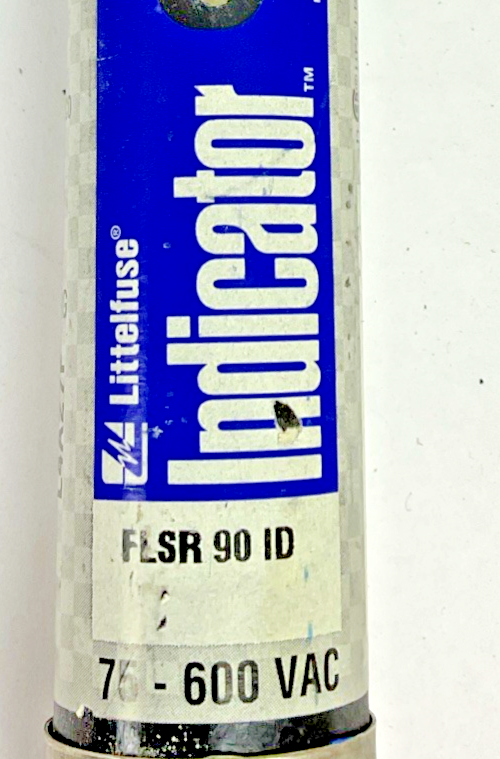 LITTELFUSE FLSR 90 ID INDICATOR FUSE 75-600VAC 90A ***LOTOF6***