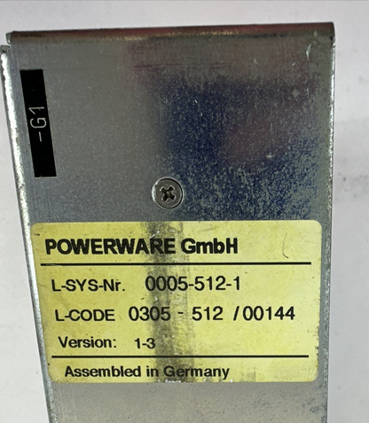LAMBDA SIRIUS CSF350EQ 24 15.5/15.5G, 15.5/15.5G H99003 POWERWARE GmbH L-SYS-NR.