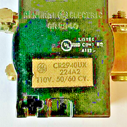GENERAL ELECTRIC CR2940UX PUSH BUTTON CONTACT BLOCK 110V 50/60CY