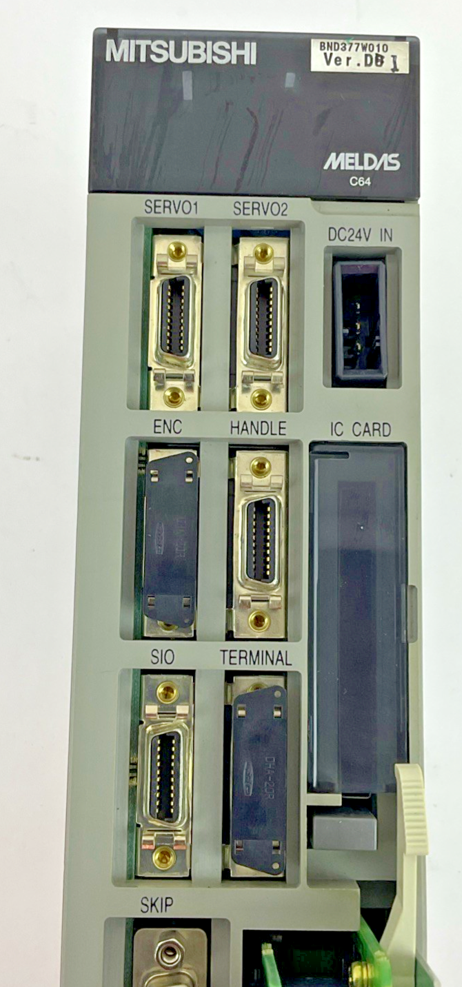 MITSUBISHI FCA C64 NUMERICAL CONTROL SYSTEM H/WVER.B S/WVER.D0 W/ 2X FCU6-EX875