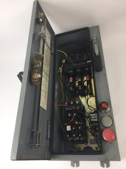 Allen Bradley 512-BJB-6-24 Combination Motor Controller with Control Transformer