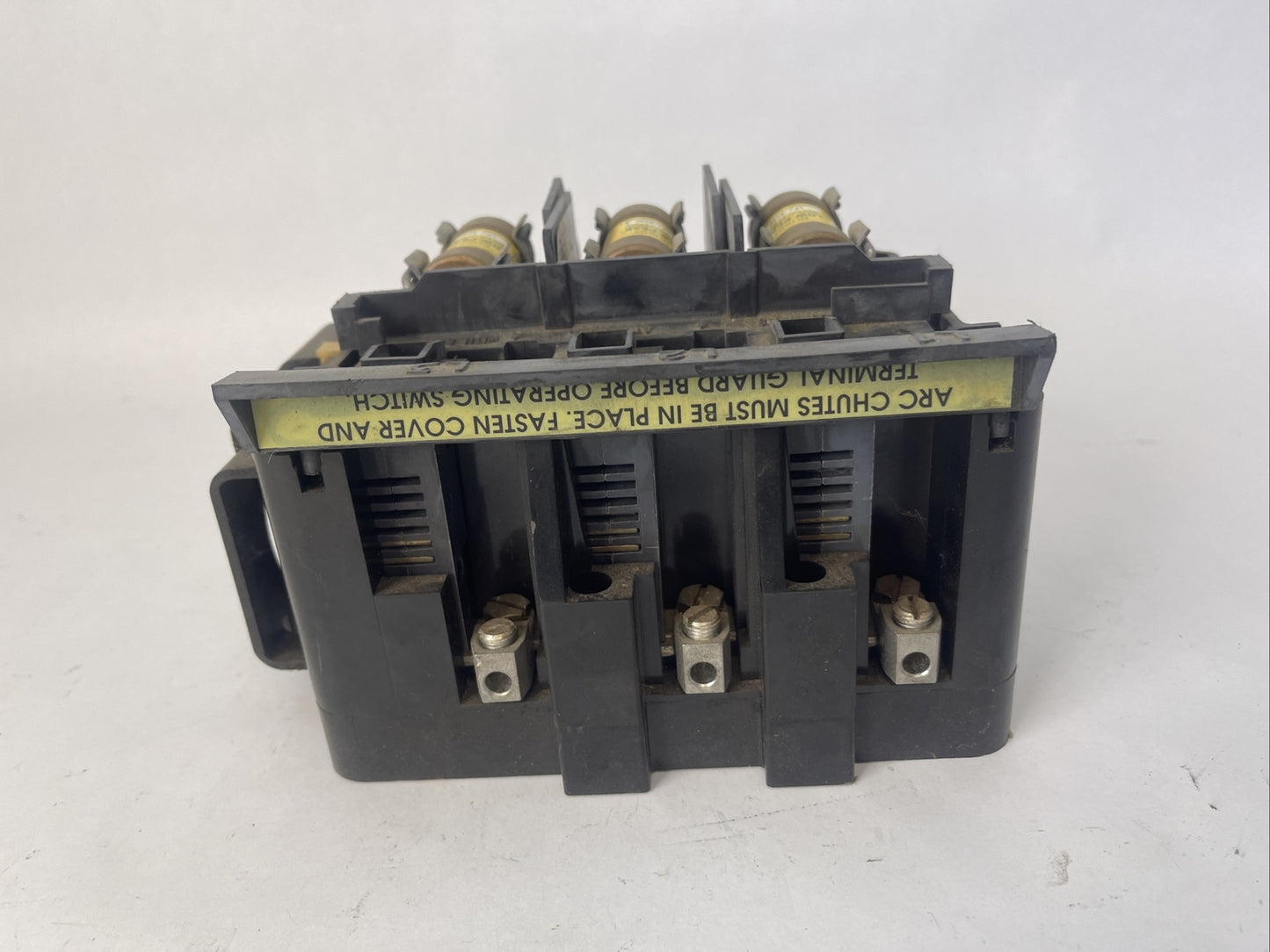 ALLEN BRADLEY 1494V-DS60 DISCONNECT SWITCH 60A 600VAC 250VDC 50HP LPJ-40SP FUSES