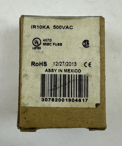 FERRAZ SHAWMUT MERSEN ATQ20 ATQ-20 20A 500V TIME-DELAY MIDGET FUSE LOT OF 10