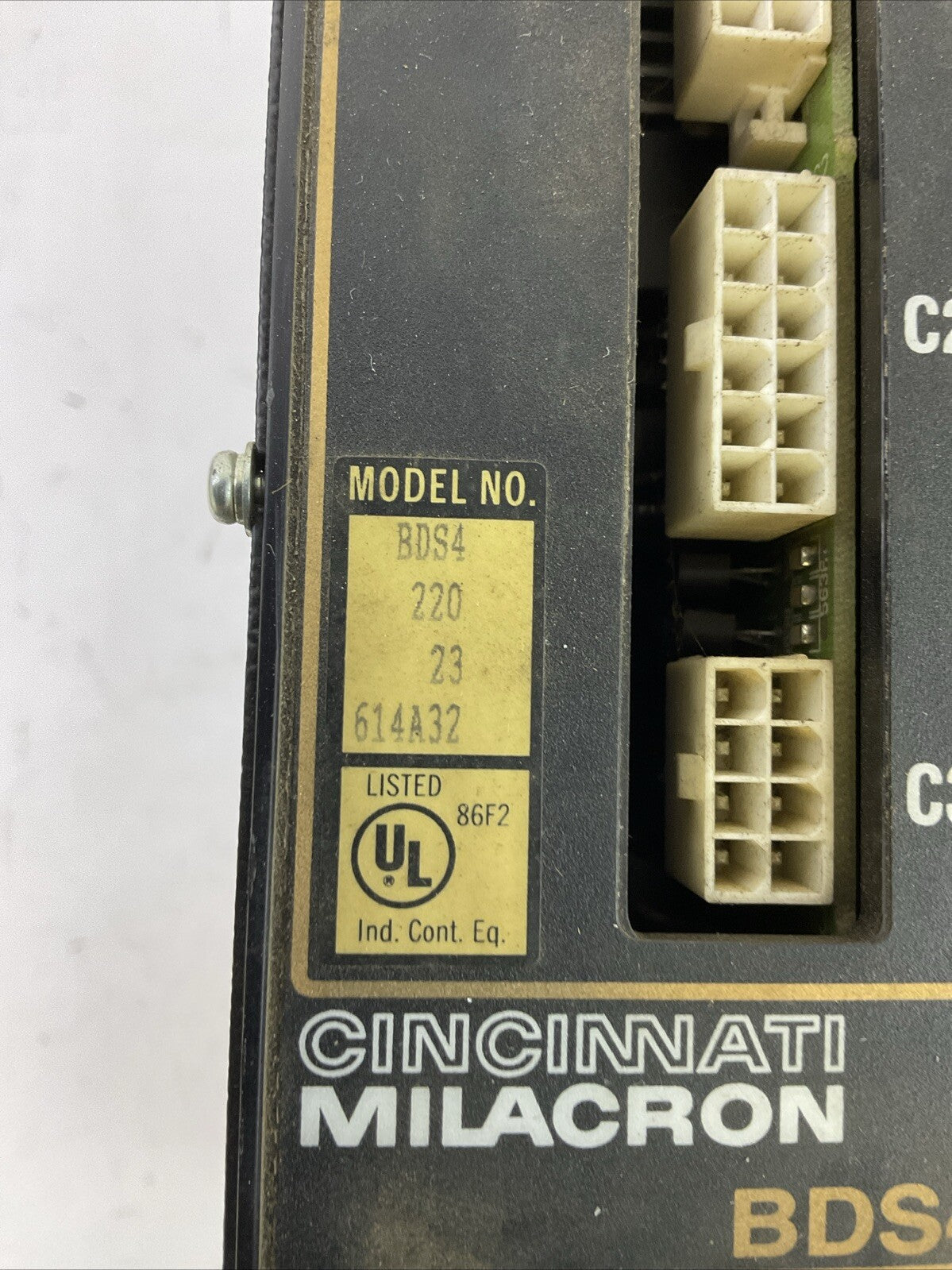 CINCINNATI MILACRON BDS4 220 23 614A32 SERVO DRIVE REV F OUTPUT 230VAC 20A/PH