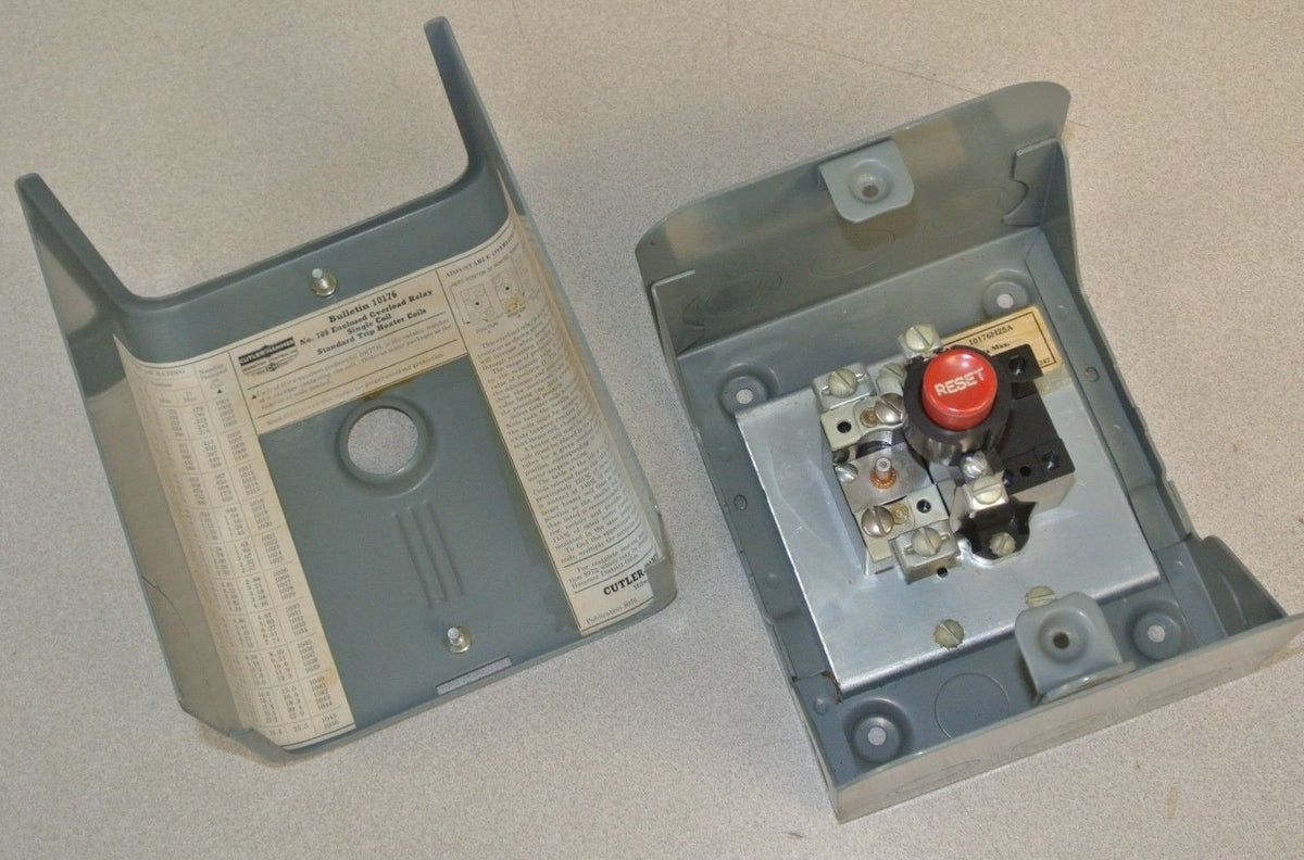 CUTLER-HAMMER 10176H25A AC THERMAL OVERLOAD RELAY / 600V / N.C. / NEW SURPLUS