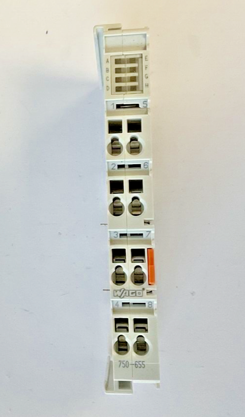 WAGO 750-655 OUTPUT MODULE 8 CHANNEL  24VDC