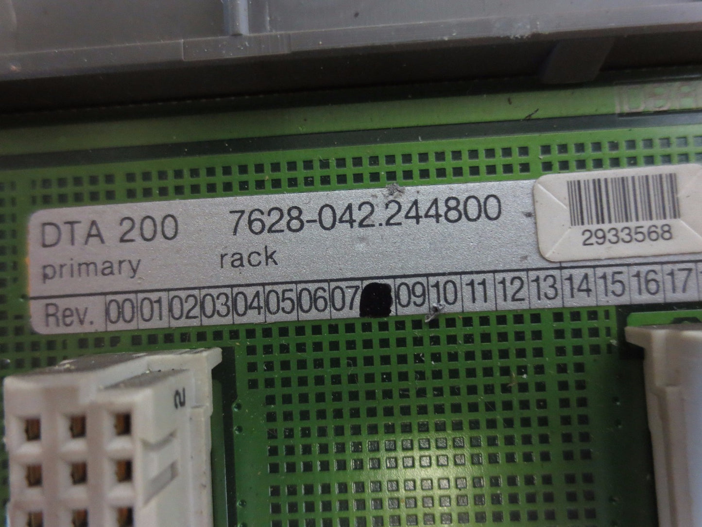 AEG SCHNEIDER MODICON DTA200 PRIMARY RACK & DTA201 SECONDARY SUBRACK