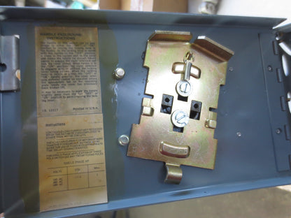 WESTINGHOUSE FDPT3211 TWIN PANELBOARD SWITCH - 30A, 240VAC, 3-POLE
