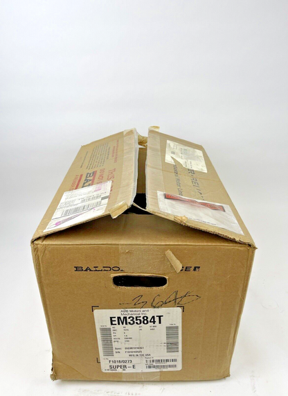 BALDOR - EM3584T - GP Motor -1.5 Hp 3 Phase 230/460V 1765 RPM 145t Frame SUPER-E