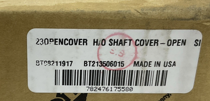 DODGE 23CLSDCOVER 230DEGREE ENCOVER H/O SHAFT COVER OPEN