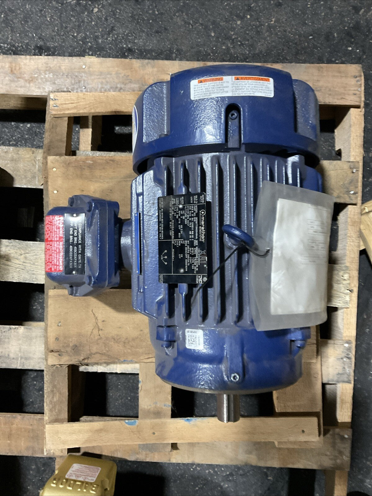 MARATHON ELECTRIC SD215TTGN12545AAL MOTOR 3HP 3PH 1775RPM 460V