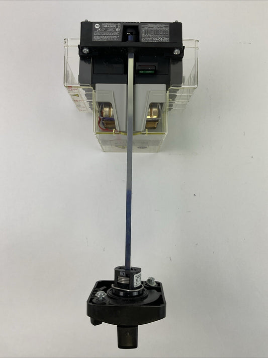 ALLEN BRADLEY 194R-NJ060P3 SER B DISCONNECT SWITCH 194R-HS4 SER A OPERATING HAND