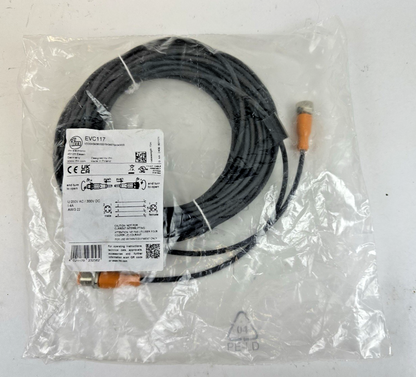IFM EVC117 VDOGH040MSS0015H04STGH040MS CORDSET CABLE 15M 250V-AC 300V-DC