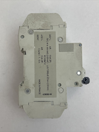 MERLIN GERIN 60180 MULTI9 C60 CIRCUIT BREAKER C 20A 240VAC 3POLE